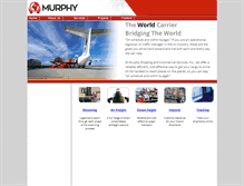 Tablet Screenshot of murphyship.com